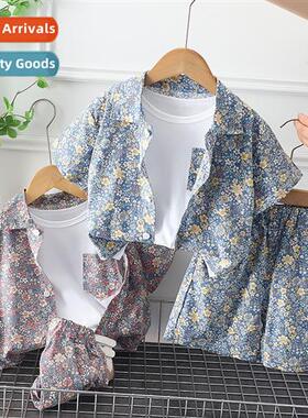 Childrens clothing boys summer su su Yanqi summer 2023 new c