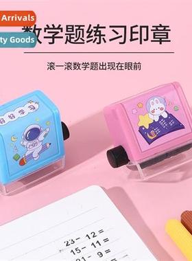 Addi  Subtracti Scrolling Wheel Stamps Teach Students Kinder