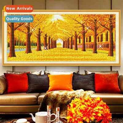5d diamd painting 2021 new golden avenue living room point p