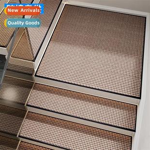 free slip stair adhesive self glue mats wood Solid