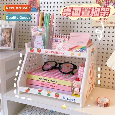 Shelf multilayer fice desk organizer simple ins wind dormory