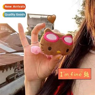 clips accessories black lear cat Cute girl