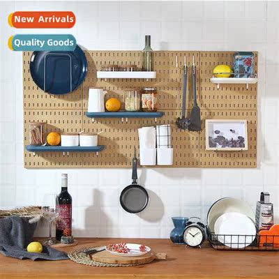 Hole Board Shelf Kchen Tool Organizer No-Punch Household Wal