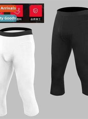 Mens 7-point underwear basketball leggings sports anti-abras