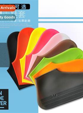 Waterpro Rain Shoe Covers Silice Anti-slip Thickened Repeate