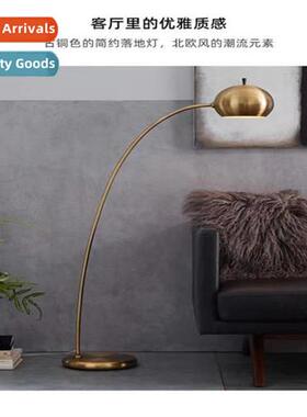 American light luxury fishing floor lamp Scinavian living ro
