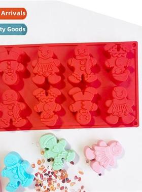 8 csecutive snowmen 76 chocolate biscu mold cake mold ice cr