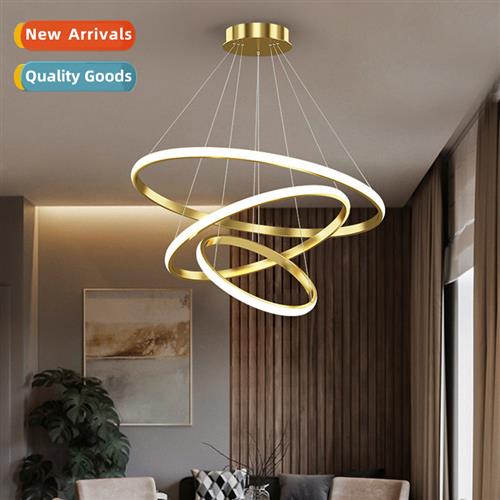 Copper living room chelier modern simple light luxury Scinav