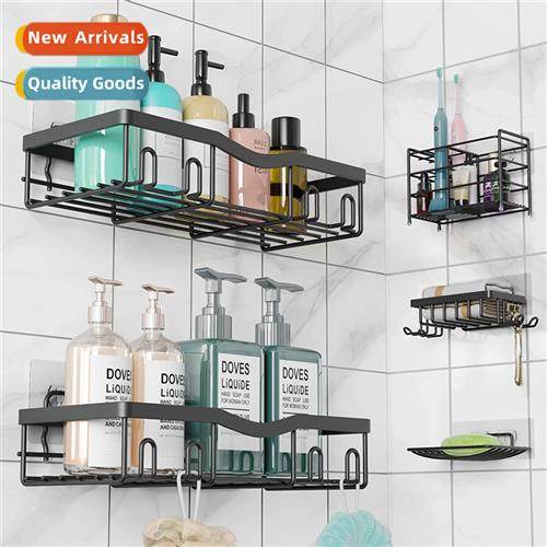 Bathroom Storage Shelf Bathroom No-Punch Organizer Soap Show
