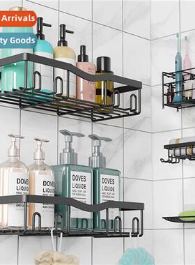 Bathroom Storage Shelf Bathroom No-Punch Organizer Soap Show