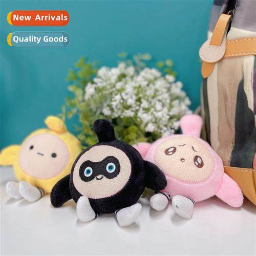 ins Talking Eggman Bag Keychain Doll Plush Toy Eggman Party