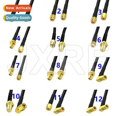 SMA Cable SMA Male to SMA Female RF Cable Antenna Extensi Ca