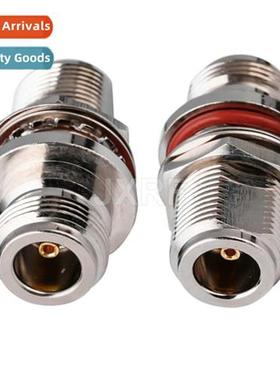 RF Cnector N Female to Female Double Negative wh Nut Waterpr