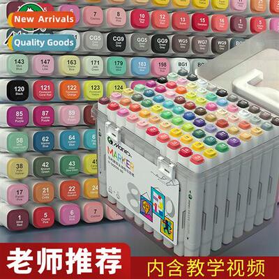 markers double-ended oil-based watercolor pencils 48 colors