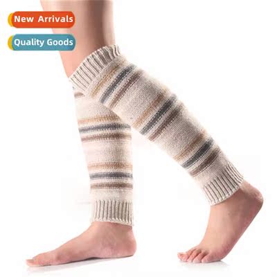 2018 Autumn and Winter New Horiztal Stripes Color Blocking W