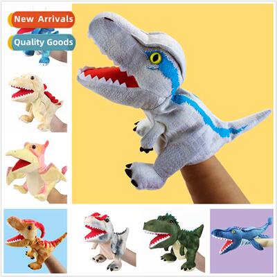 Plush toys open mouth dinosaur h puppet kindergarten perform
