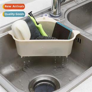 sink basket shelf draining storage triangle Kchen