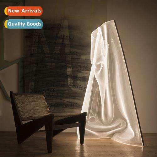Post-modern  led light guide floor lamp living room bedroom