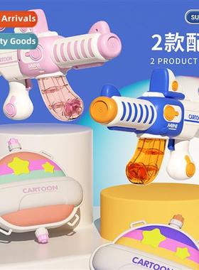 Childrens backpack water gun toy carto electric bared water