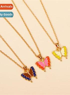 Europe and  Uned States new colourful small butterfly pendan