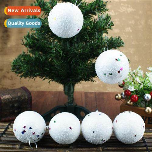 Christmas hanging 4/5/6cm whe foam snow globe whe Christmas