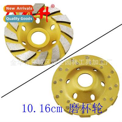 10.16cm Concrete Turbine Drill Cup Wheel Triple Row Turbine