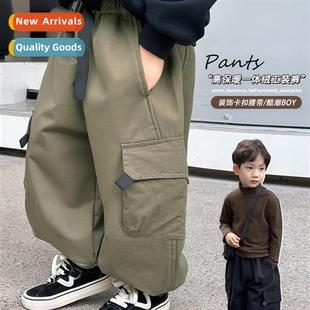 One for Fleece Pants Winter Work Boys