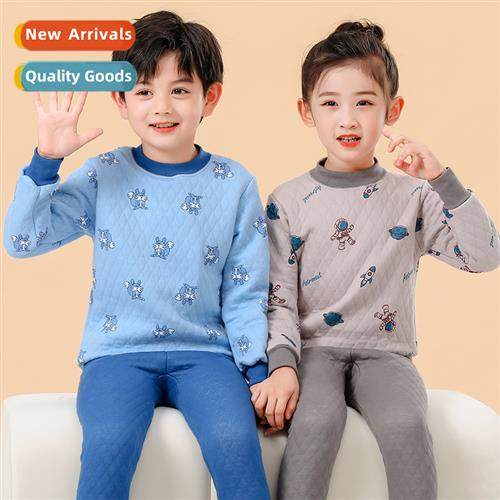 2023 fall and winter new childrens three-layer laminated cot
