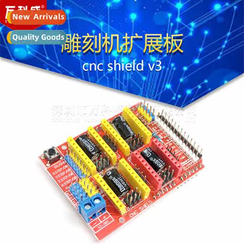 cnc shield v3 engraver expansi board 3d printer a4988 driver