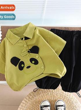 Boys summer su su clos 0-1-3 years old carto childrens cloth