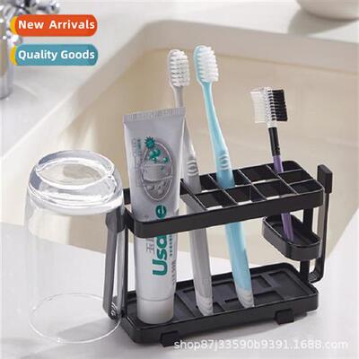 Japanese-style toothbrush holder ir bathroom toiletries orga