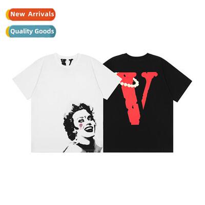 High set tide br big v tribute Marilyn Mroe pearl print red