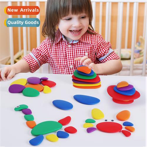 Childrens educatial blocks colorful stacking stes parent-chi