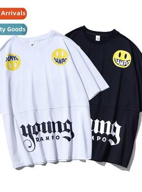 Heavyweight lg-fleece  cott drop shoulder broad versi   shor