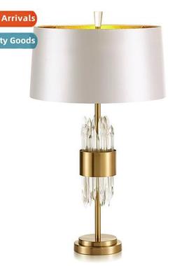 Simple modern crystal table lamp er living room study hotel