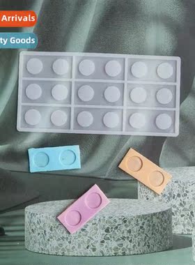 Dotted bar soap mold chocolate biscu mold cake mold ice crea