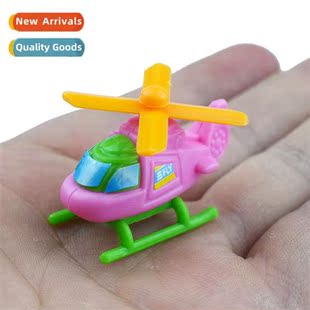 Multi-color mix DIY assembling combinati mini helicopter mo