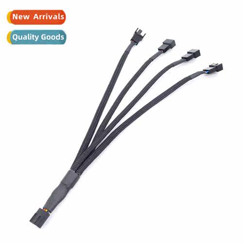 CPU Fan Extensi Cable Extensi Cable PWM Temperature Ctrol Qu