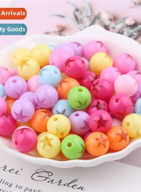 DIY hmade beading accessories materials plastic 12mm pentagr