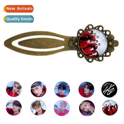 Kpop straykids star peripheral time gem bookmark straykids a