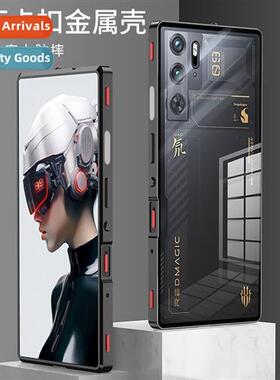 适用Remagic red magic 9pro metal frame single side pop buckl