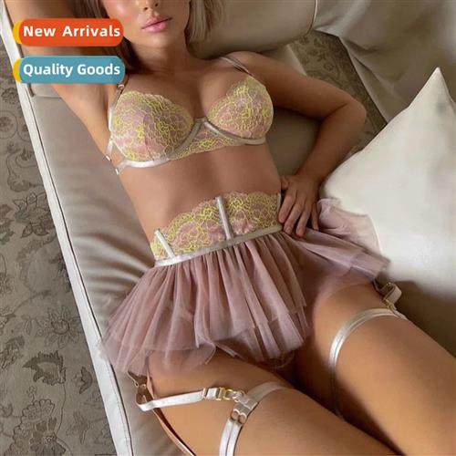 2022 Summer new womens sexy lace lace erotic lingerie senior