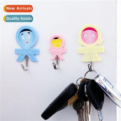 Kchen three family creative cute hooks Multi-purpose wall ho