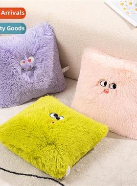 Nerdy quirky embroidery expressi shaggy ltle mster square pi