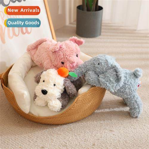 Doodle dog doll st lg  piggy pig doll plush dog pillow plush