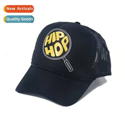 The new Hip Hop men and women couples net cap trucker hat ve