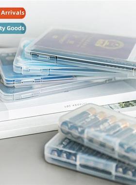 Family documents transparent plastic organizer box account b