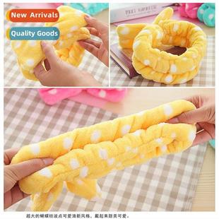 bow mask wash thickened face facecloth make enlarged