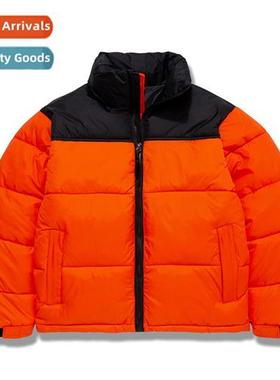 Mens colorblocking cott clothing winter new jacket mens thic