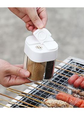 Four in e flip lid seasing jar portable outdoor barbecue sea